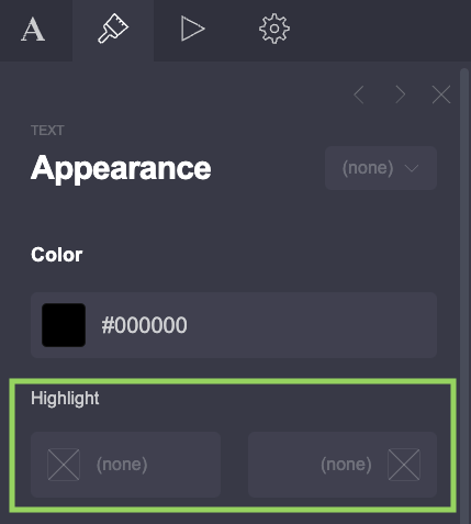 Carrd text highlight effect - step 5