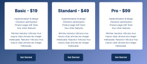 carrd pricing table example